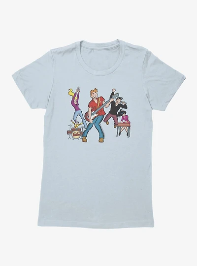 Archie Comics Band Jam Womens T-Shirt