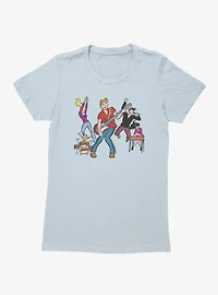 Archie Comics Band Jam Womens T-Shirt
