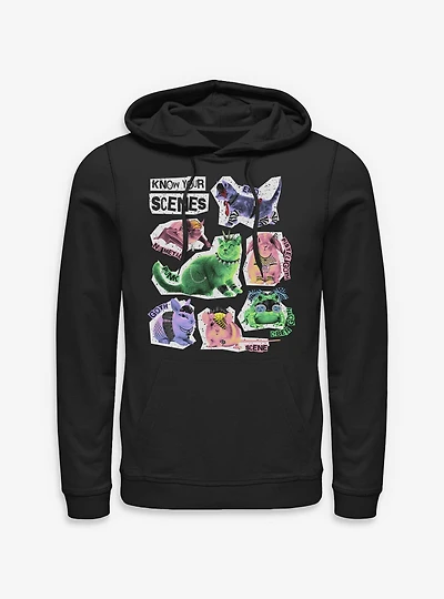 Know Your Scene Cute Punk Animal Chart Hoodie Box Lunch Exclusive