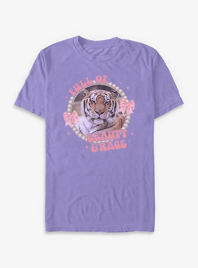 Full Of Beauty And Rage Tiger Garment-Dyed T-Shirt Box Lunch Exclusive