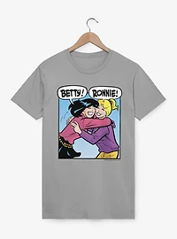 Archie Comics Betty And Ronnie Hug T-Shirt