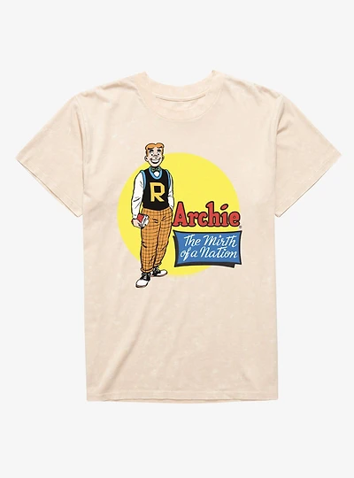 Archie Comics The Mirth Of A Nation Mineral Wash T-Shirt