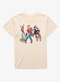 Archie Comics Band Jam Mineral Wash T-Shirt