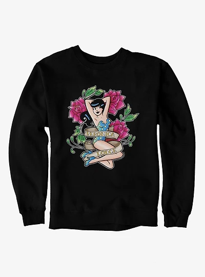 Archie Comics Veronica Lodge Traditional Tattoo Sweatshirt