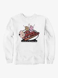 Archie Comics Pop Tates Chocolate Shoppe Sweatshirt