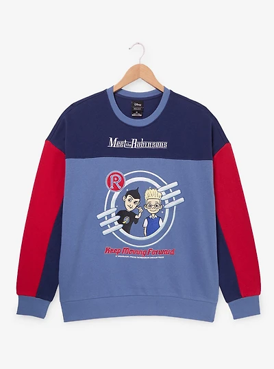 Disney Meet the Robinsons Keep Moving Forward Crewneck - BoxLunch Exclusive