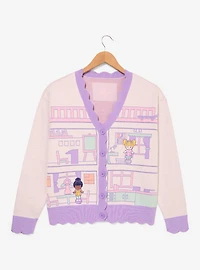 Polly Pocket House Women's Plus Cardigan - BoxLunch Exclusive