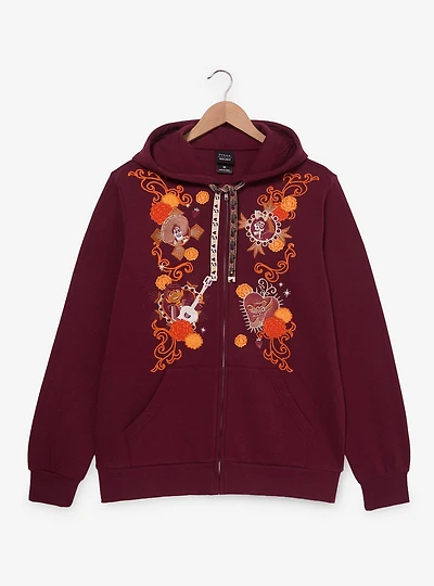 Disney Pixar Coco Embroidered Zippered Hoodie - BoxLunch Exclusive