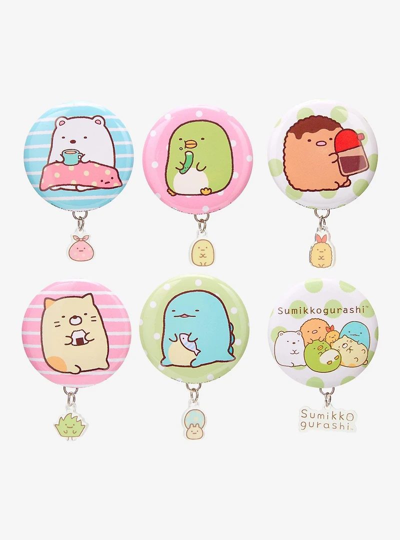 Whatever! Makes You Happy Sumikko Gurashi Blind Bag Button Pin — BoxLunch Exclusive