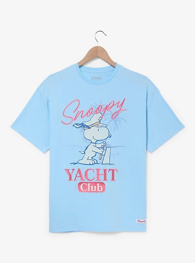 Peanuts Snoopy Yacht Club Women's T-Shirt - BoXLunch Exclusive