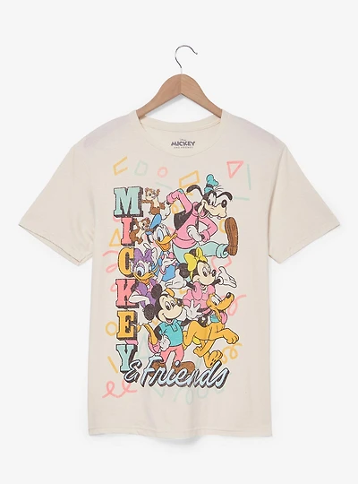 Disney Mickey & Friends Vintage Group Portrait Women's T-Shirt - BoxLunch Exclusive