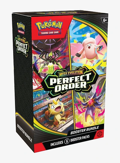 Pokémon Trading Card Game Mega Evolution: Perfect Order Booster Bundle