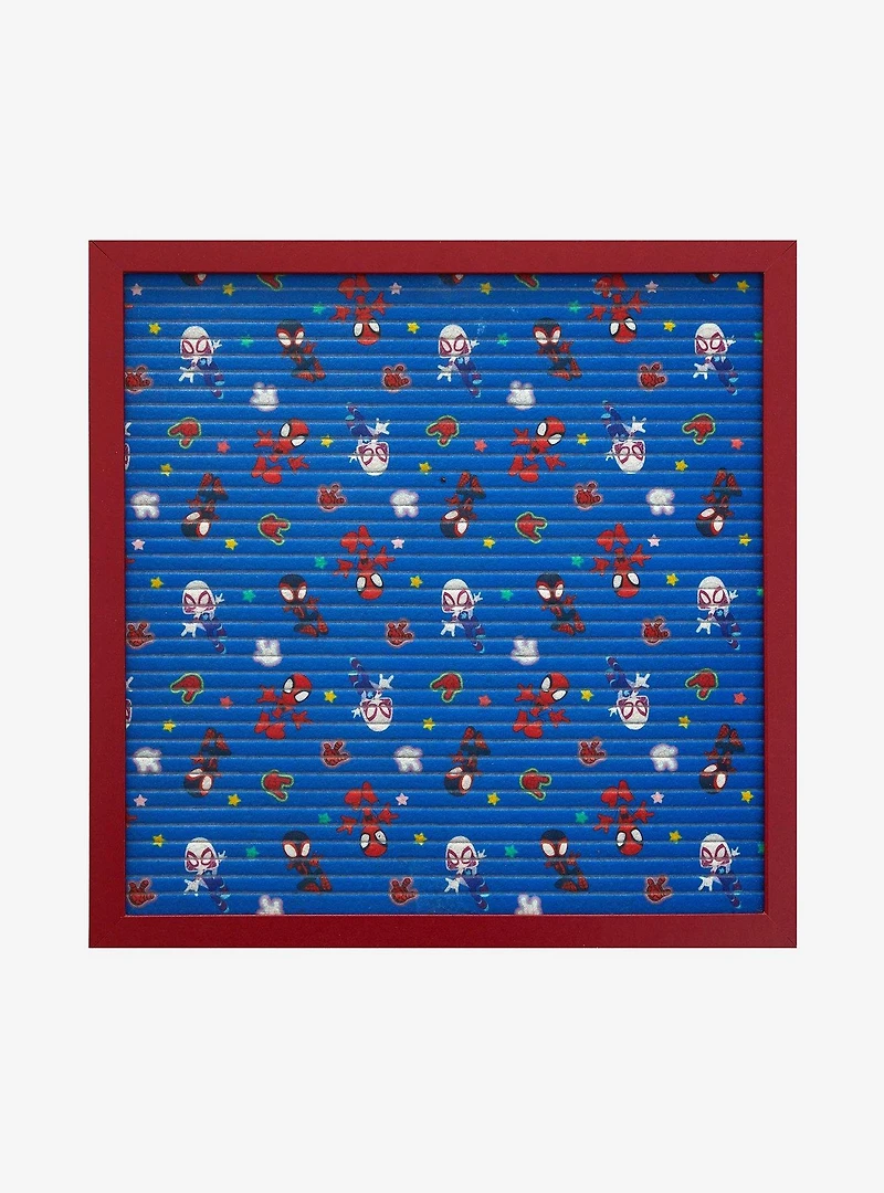 Spidey and His Amazing Friends Letter Board with MDF Frame
