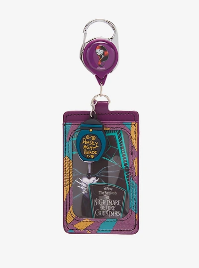 Disney The Nightmare Before Christmas Sally Pattern Retractable Lanyard