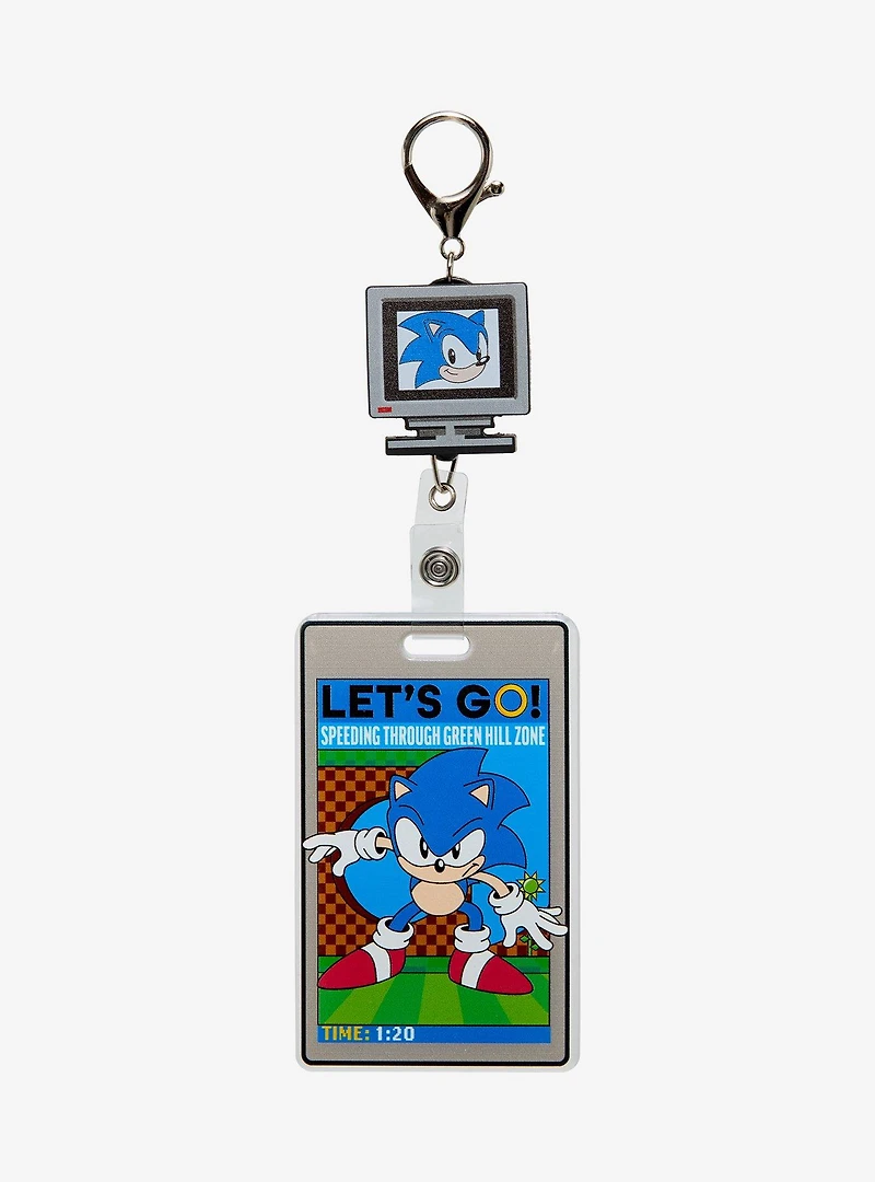 Sonic the Hedgehog Retractable Lanyard