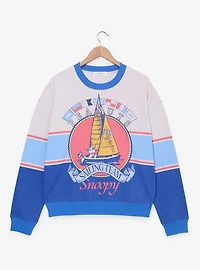 Peanuts Snoopy Sailing Team Crewneck