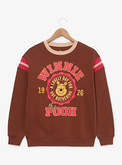 Disney Winnie the Pooh Vintage Badge Crewneck - BoxLunch Exclusive