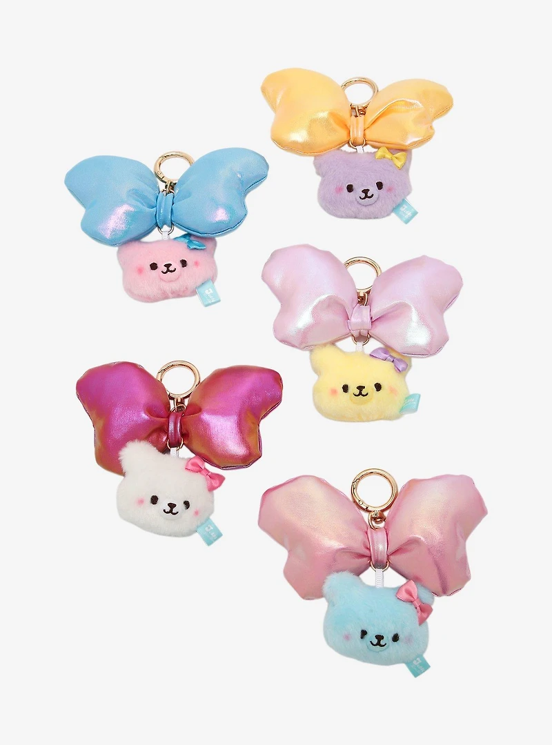 Teddy Bear Bow Blind Assorted Plush Bag Charm