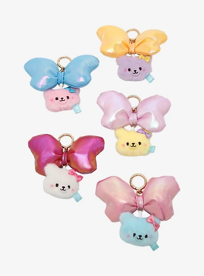 Teddy Bear Bow Blind Assorted Plush Bag Charm