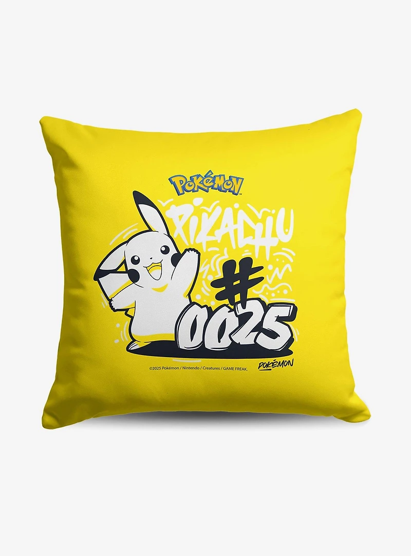 Pokémon Pikachu 0025 Throw Pillow