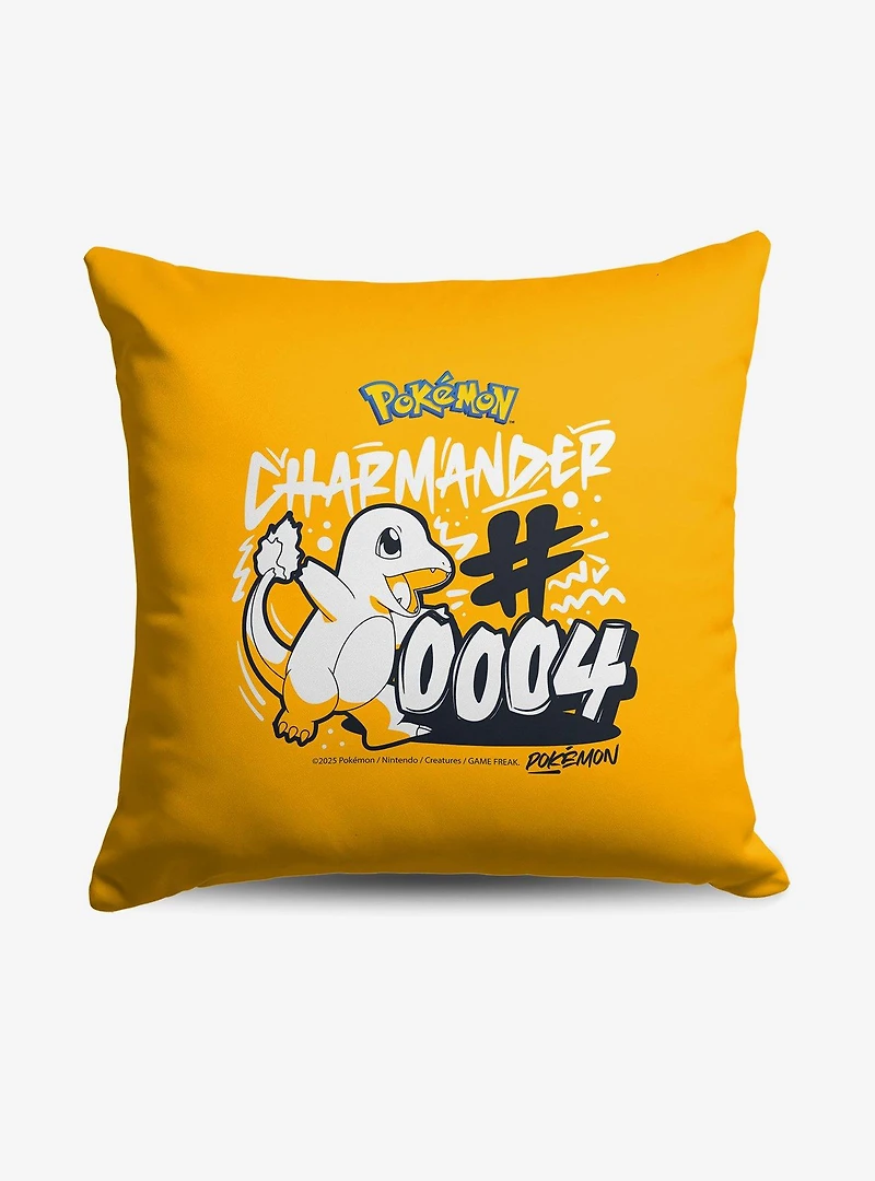 Pokémon Charmander 0004 Throw Pillow