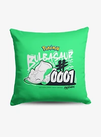 Pokémon Bulbasaur 0001 Throw Pillow