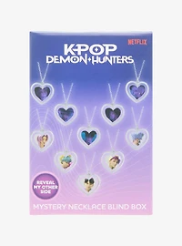 KPop Demon Hunters Saja Boys Heart Double Sided Blind Box Necklace - BoxLunch Exclusive