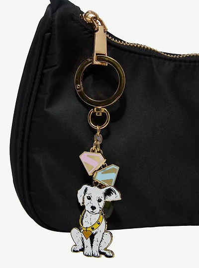 DC Comics Supergirl Puppy Krypto Multi-Charm Keychain - BoxLunch Exclusive
