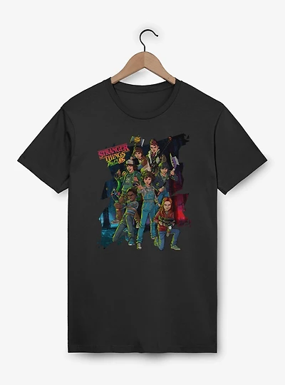 Stranger Things: Tales from '85 The Hawkins Investigators Club Group T-Shirt