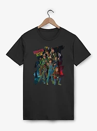 Stranger Things: Tales from '85 The Hawkins Investigators Club Group T-Shirt