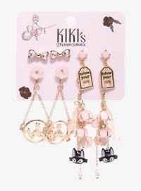 Studio Ghibli® Kiki's Delivery Service Floral Icons Earring Set - BoxLunch Exclusive