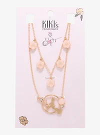 Studio Ghibli® Kiki's Delivery Service Cherry Blossom Necklace Set - BoxLunch Exclusive