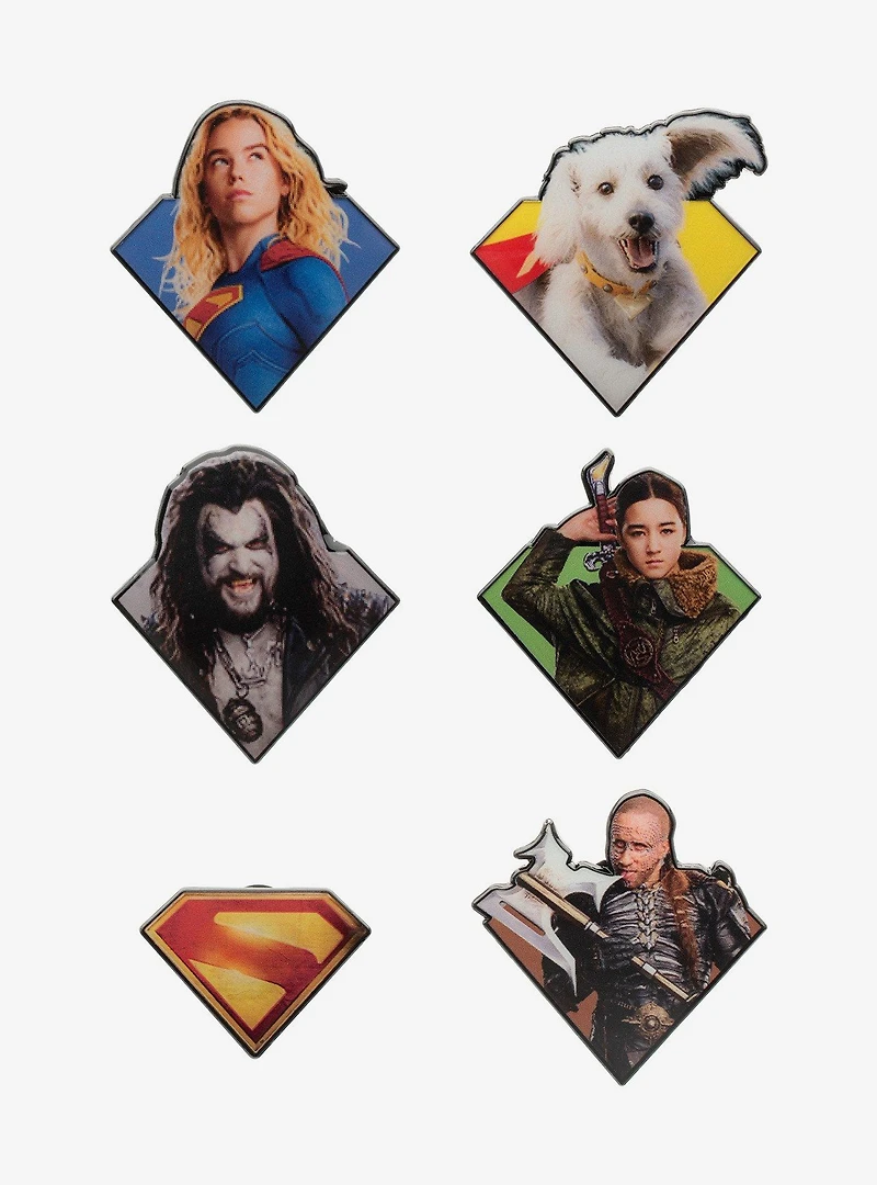 DC Comics Supergirl Character Blind Box Enamel Pin — BoxLunch Exclusive
