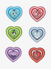 Whatever! Makes You Happy x The Powerpuff Girls Blind Box Spinning Heart Enamel Pin - BoxLunch Exclusive