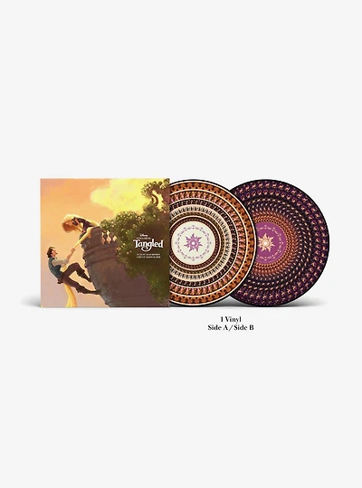Disney Tangled Soundtrack Zoetrope Vinyl Record