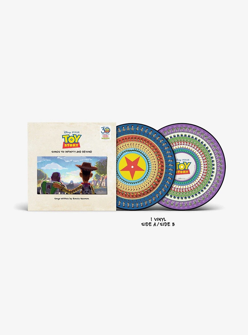 Disney Pixar Toy Story Soundtrack 30th Anniversary Zoetrope Vinyl Record