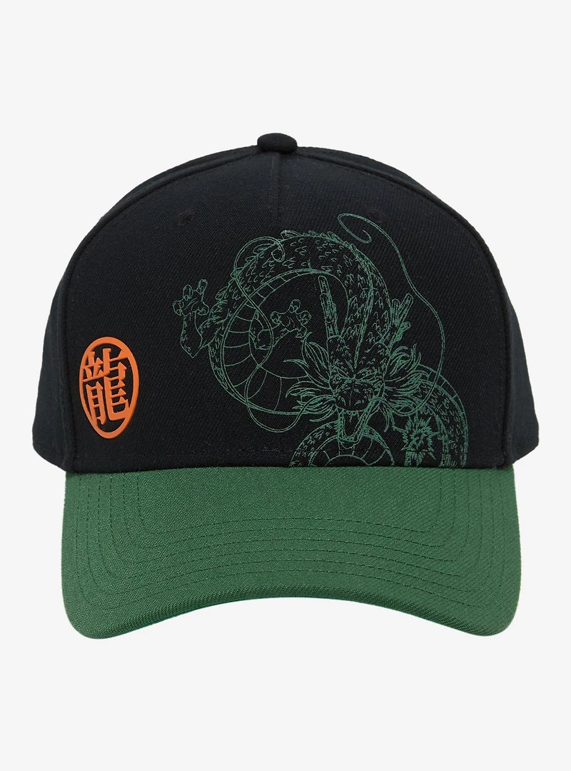 Dragon Ball Z Tonal Green Shenron Ball Cap - BoxLunch Exclusive