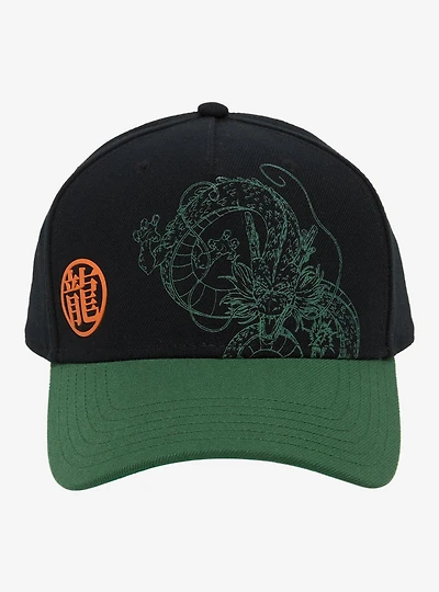 Dragon Ball Z Tonal Green Shenron Ball Cap - BoxLunch Exclusive