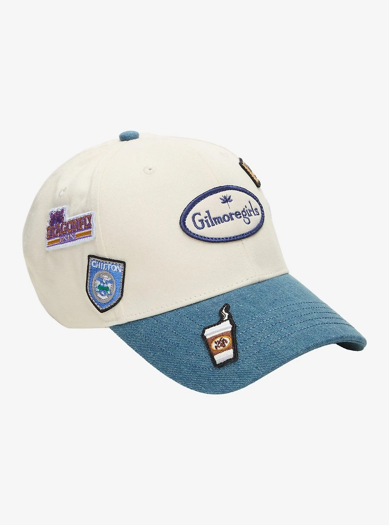 Gilmore Girls Embroidered Patches Ball Cap - BoxLunch Exclusive