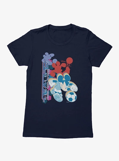 Disney Mickey Mouse World Cup Hero Womens T-Shirt