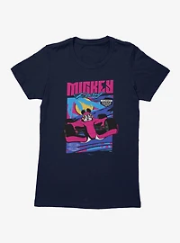 Disney Mickey Mouse Turbo Troop Racing Womens T-Shirt