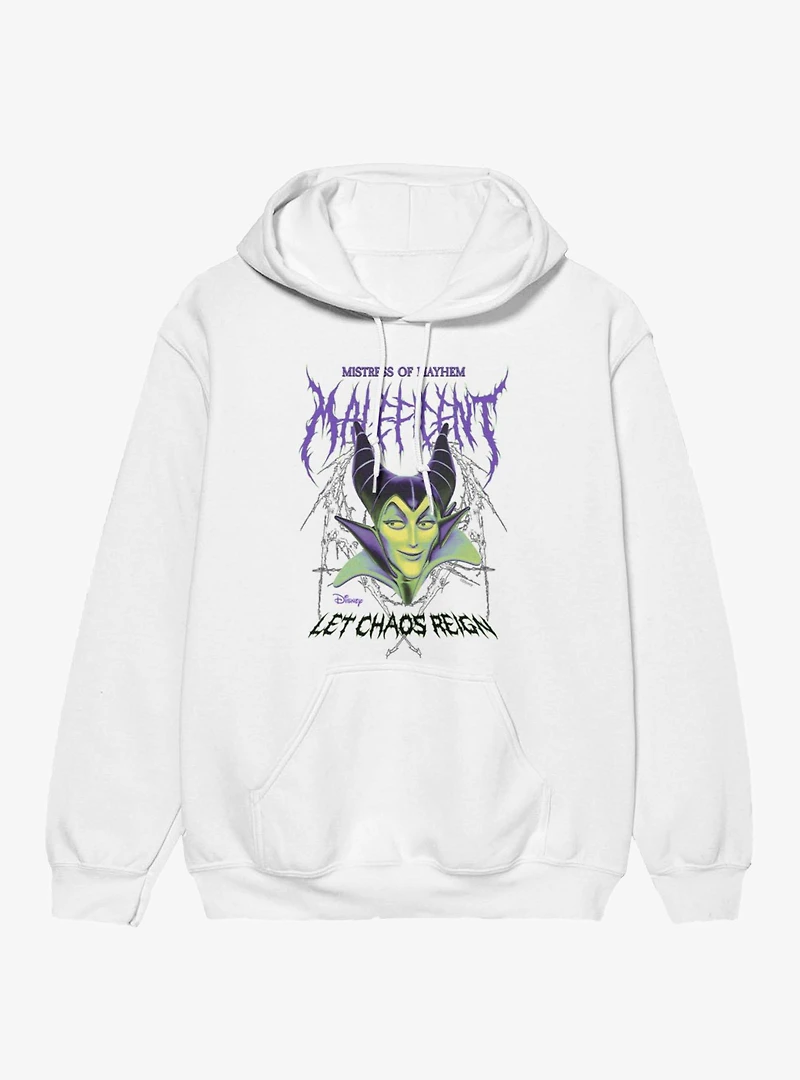 Disney Villains Maleficent Mistress Of Metal Mayhem Hoodie