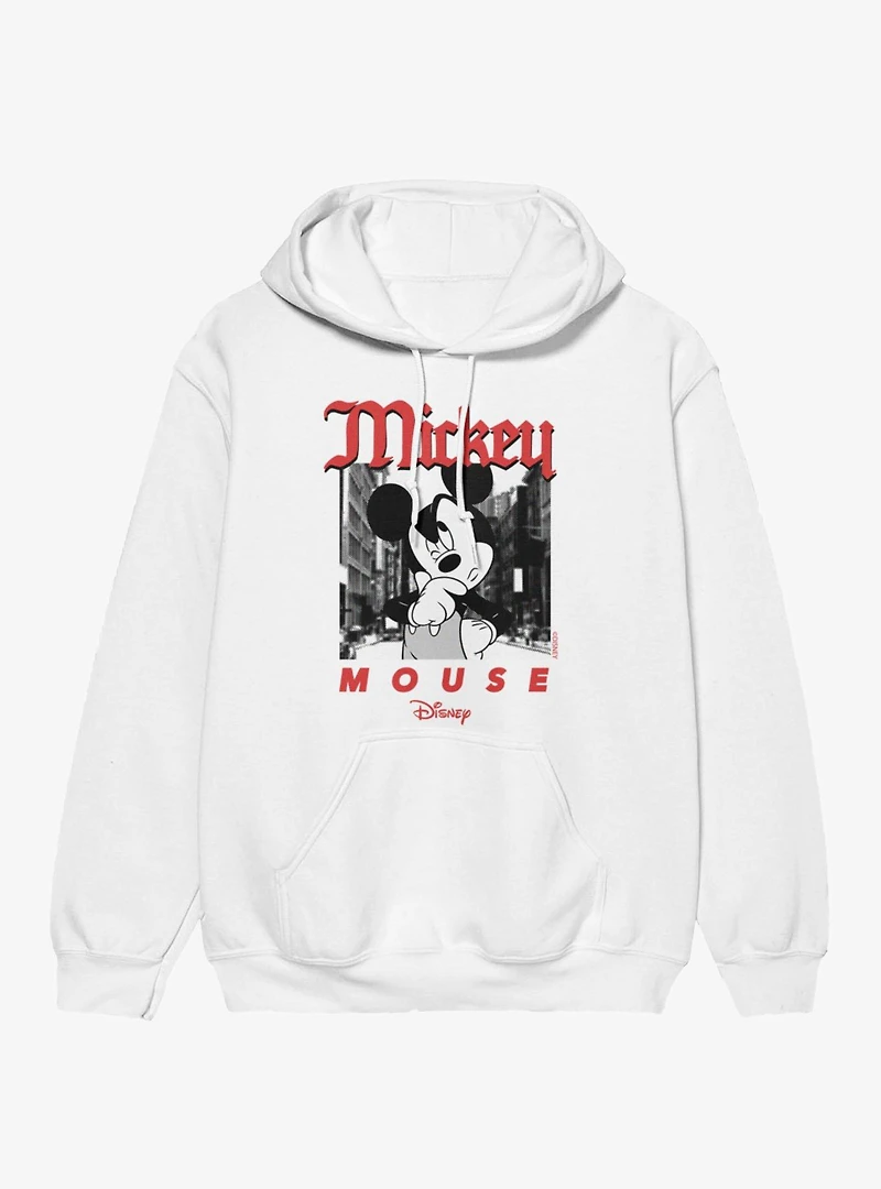 Disney Mickey Mouse Question On The Street Hoodie