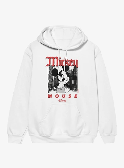 Disney Mickey Mouse Question On The Street Hoodie