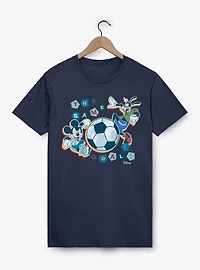 Disney Mickey And Friends Same Goal Soccer T-Shirt