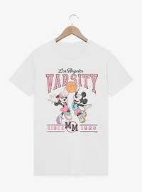 Disney Mickey And Friends Los Angeles Varsity Basketball T-Shirt