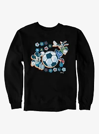Disney Mickey And Friends Same Goal Soccer Sweatshirt