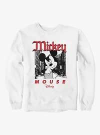 Disney Mickey Mouse Question On The Street Sweatshirt