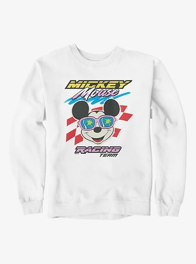 Disney Mickey Mouse Sunglasses Racing Team Sweatshirt