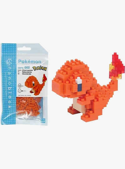 Nanoblock Pokémon Charmander Build Set